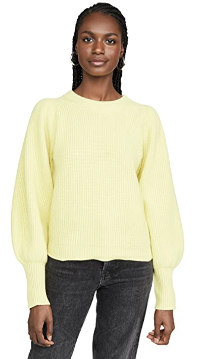 Shop A.l.c Eliana Sweater In Citron