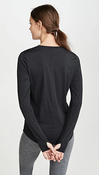 Shop All Access Security Long Sleeve Tee In Black