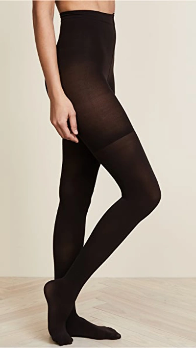 Shop Spanx Luxe Leg Tights In Bittersweet