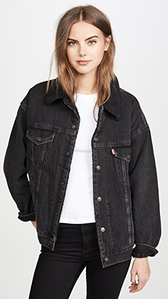 levi's dad sherpa trucker