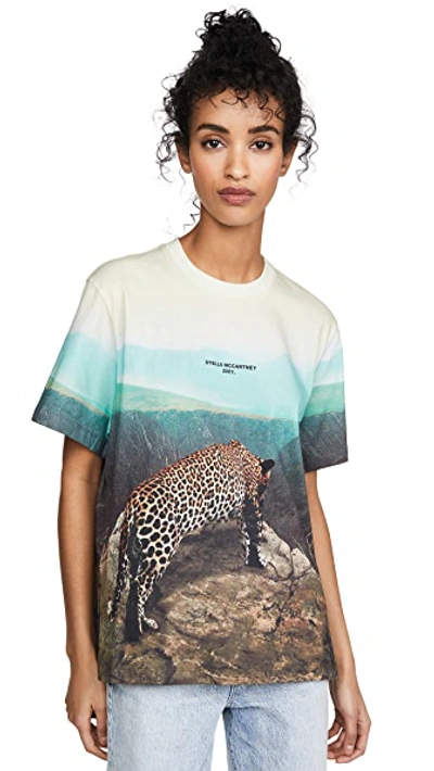 Leopard Scene Jersey T-Shirt