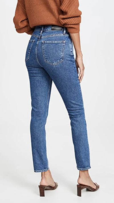 Shop Goldsign High Rise Slim Jeans In Moore