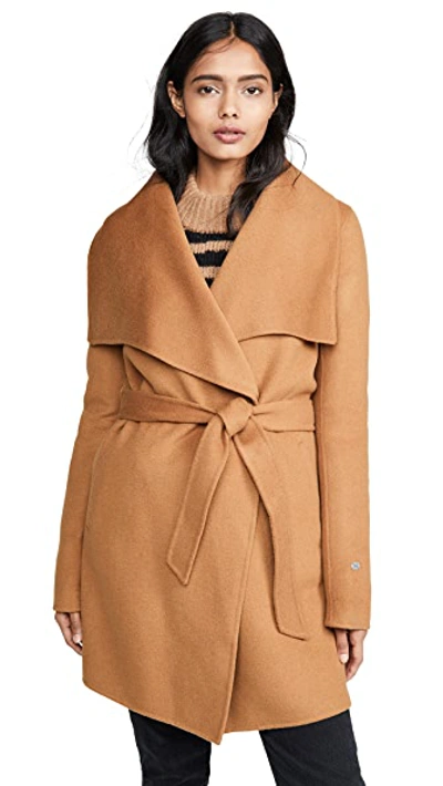 Shop Soia & Kyo Britta Coat In Camel