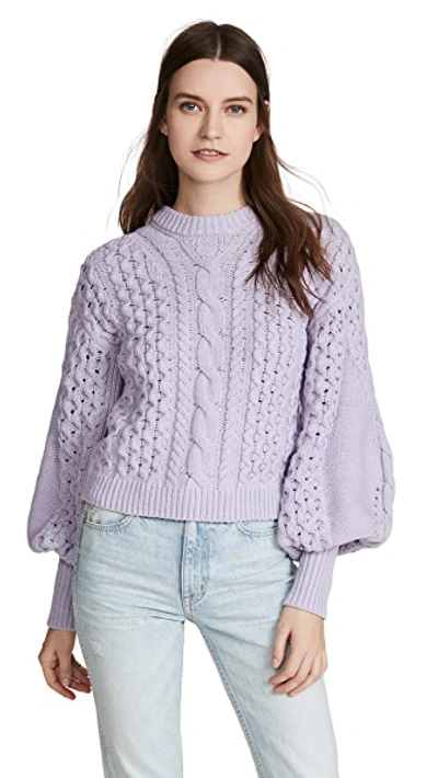 Shop A.l.c Serena Sweater In Chuckoo