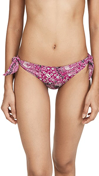 Shop Isabel Marant Sukie Bikini Bottoms In Fuchsia