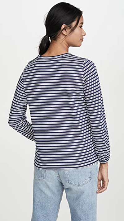 Shop Apc Sybille Sweatshirt In Dark Navy
