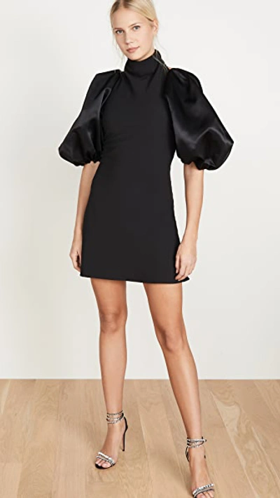 Shop Ellery Epic Saga Mini Dress In Black