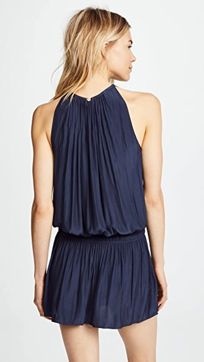 Shop Ramy Brook Paris Sleeveless Dress In Navy