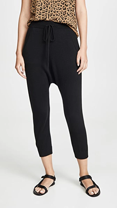 Shop Nili Lotan Paris Cashmere Sweatpants In Black