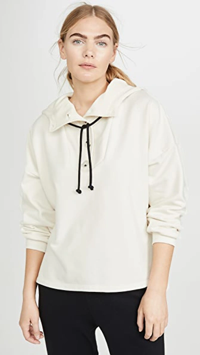 Shop The Range Contral Terry Hoodie In Dove