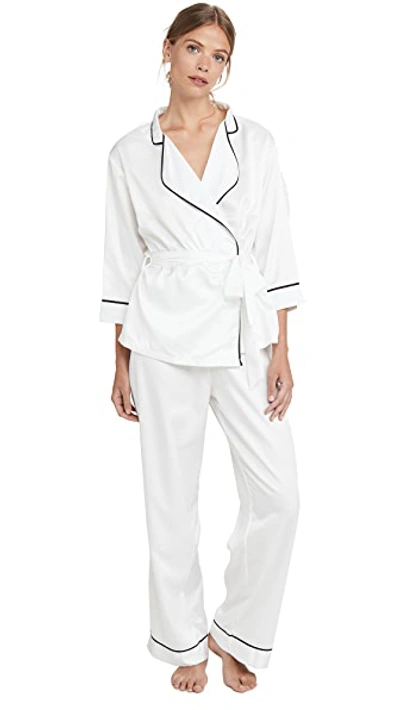 Wren Kimono & Trouser Pajama Set