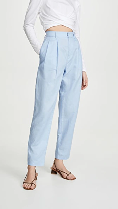 Shop Rachel Antonoff Bea Pants In Periwinkle