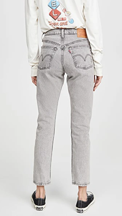 Shop Levi's 501 Skinny Jeans In Stone Broke