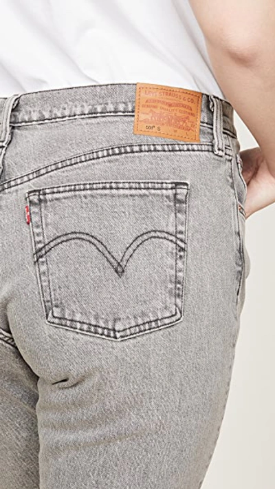 Shop Levi's 501 Skinny Jeans In Stone Broke
