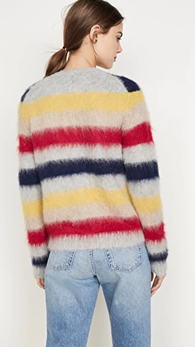 Stripe Alpaca Sweater