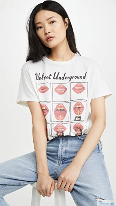 Shop R13 Velvet Underground Lips In Ecru