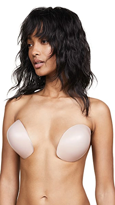 Shop Fashion Forms Strapless Plunge Push Up Bra In Nude
