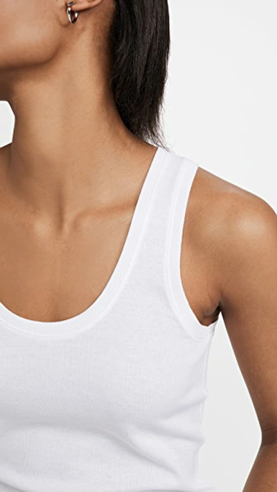 Shop Rag & Bone The Rib Tank In White