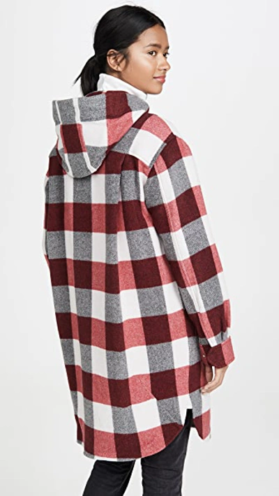 Shop Rag & Bone Beck Coat In Tan Black Check