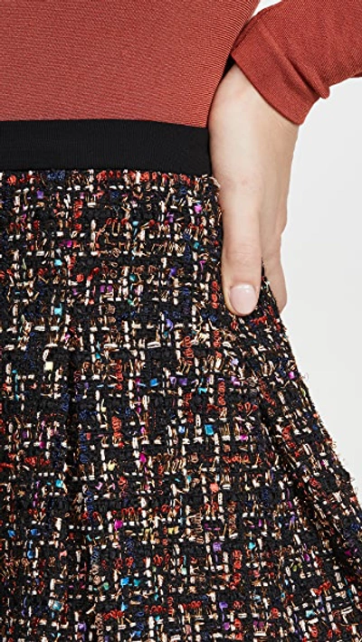 Shop Amanda Uprichard Dixon Skort In Lyra Tweed