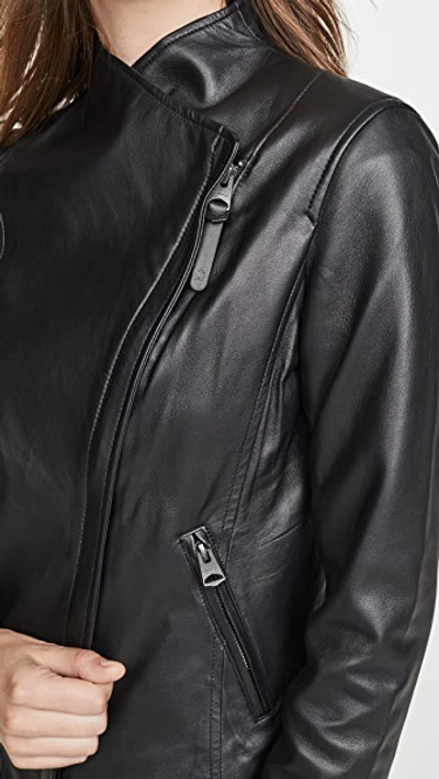 Shop Mackage Dinah Jacket In Black