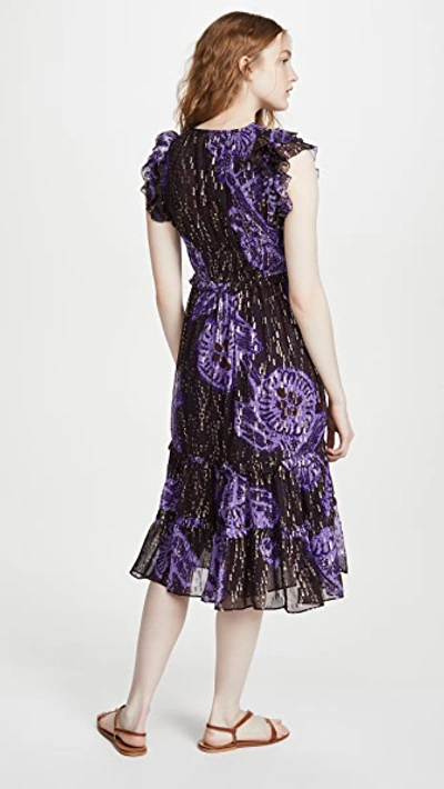 Shop Ulla Johnson Akira Dress In Violet