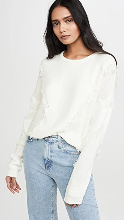 Shop Line & Dot Gabi Sweater In Off White