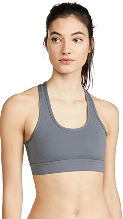 Shop All Access Front Row Bra In Slate Grey