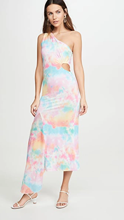 Shop N Duo Tie Dye Cut Out Dress