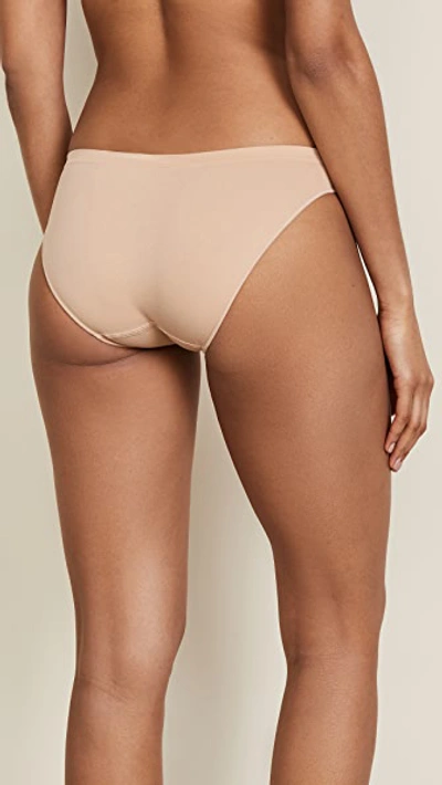 Shop Calvin Klein Underwear Pure Seamless Bikini Panties In Bare