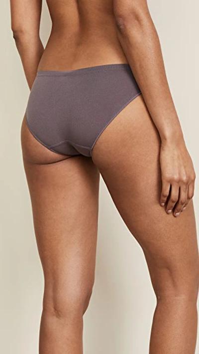 Shop Calvin Klein Underwear Pure Seamless Bikini Panties In Sparrow