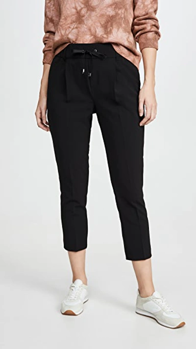 Shop Atm Anthony Thomas Melillo Micro Twill Pull On Pants In Black