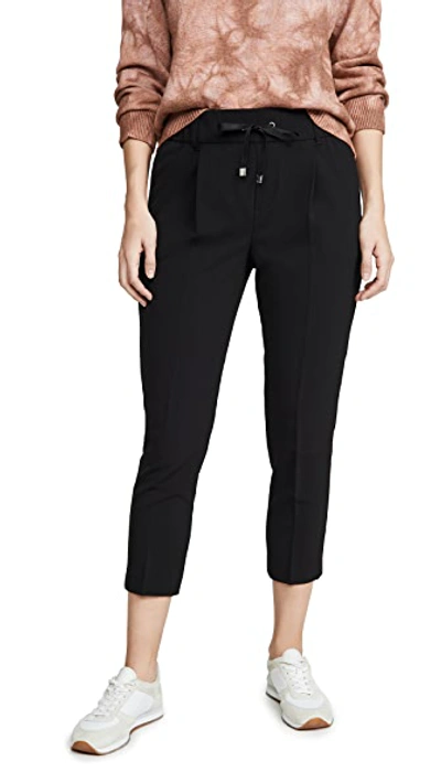 Shop Atm Anthony Thomas Melillo Micro Twill Pull On Pants In Black