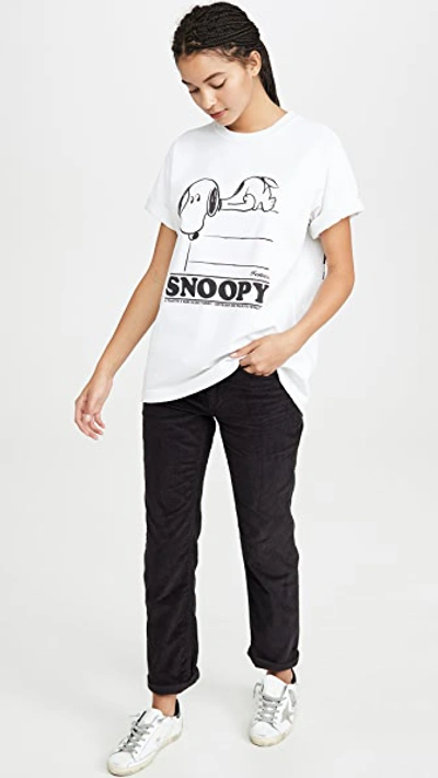 Shop Marc Jacobs The Peanuts T-shirt In Vintage White