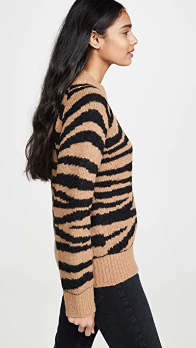 Shop Apc Jemima Wool Pullover In Camel