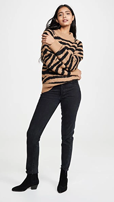Shop Apc Jemima Wool Pullover In Camel