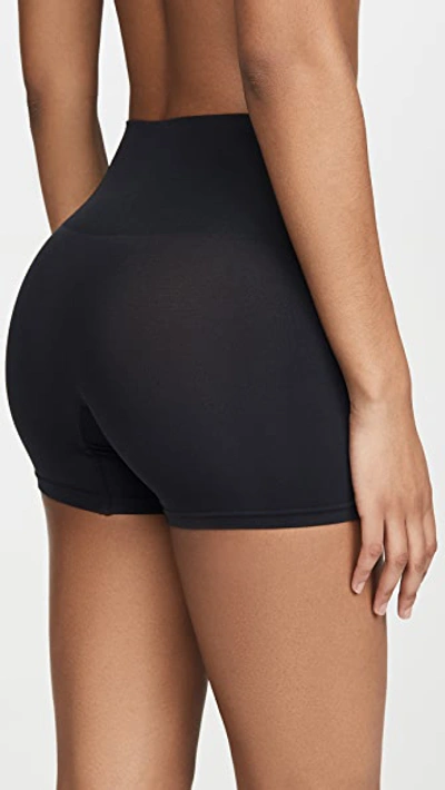 Shop Yummie Seamlessly Shaped Ultralight Nylon Shorts Black