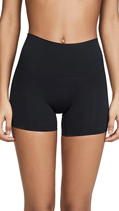 Shop Yummie Seamlessly Shaped Ultralight Nylon Shorts Black