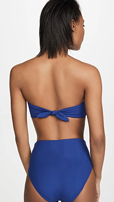 Shop Vitamin A Mila Bikini Top In Sapphire