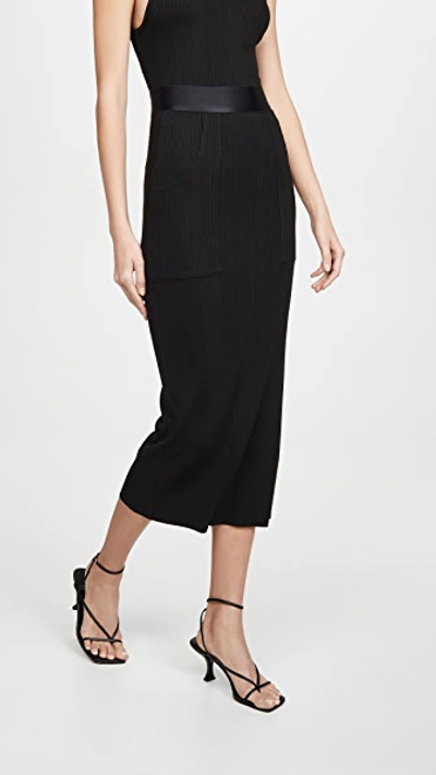 Shop The Range Utility Midi Skirt In Black