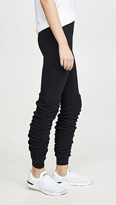 Fleece Legwarmer Leggings