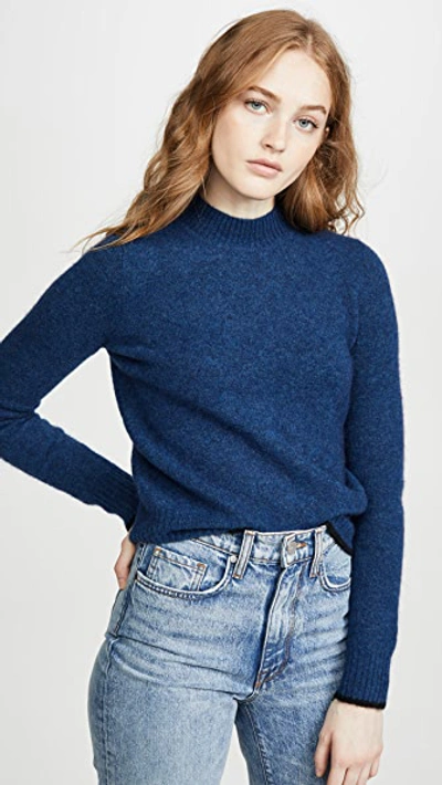 Contrast Tip Pullover
