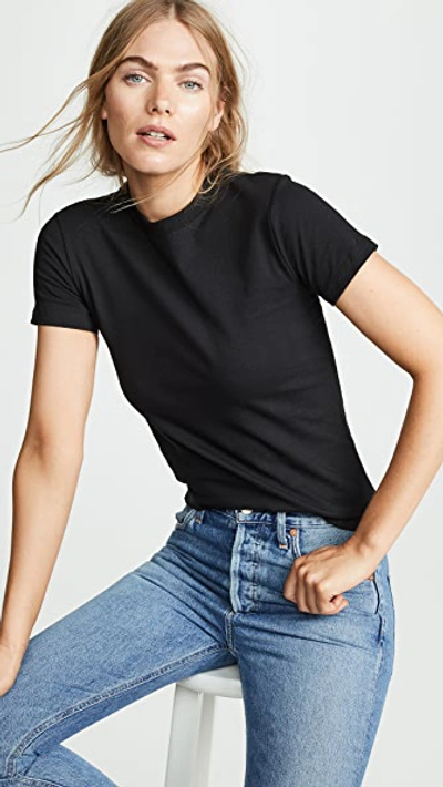 Shop Hanes X Karla The Crew Tee In Black