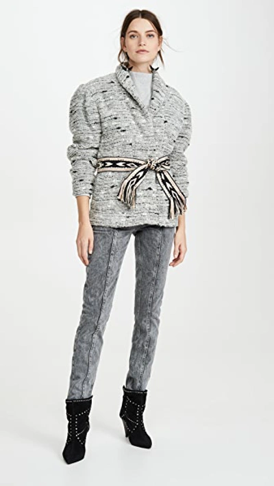 Shop Isabel Marant Étoile Hominy Pants In Grey