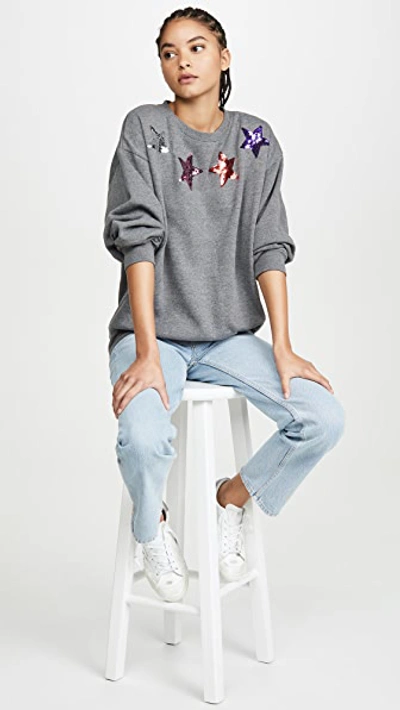 Alexa Star Collar Sweatshirt