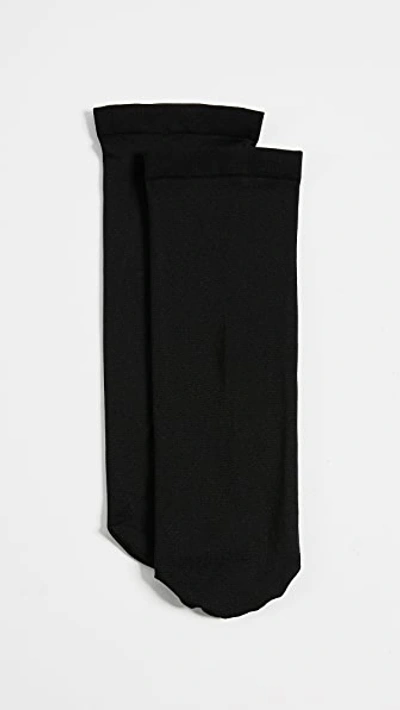 Shop Wolford Velvet 66 Socks In Black