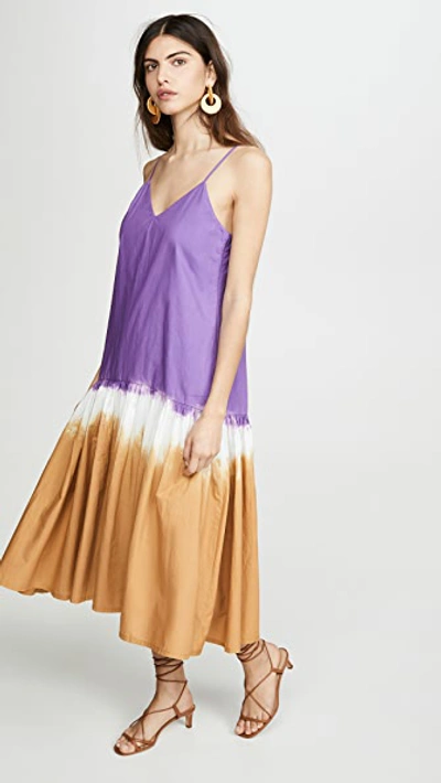 Shop Sea Zelda Slip Dress In Honey