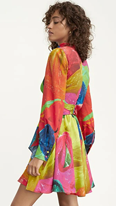 Shop Msgm Multicolor Dress