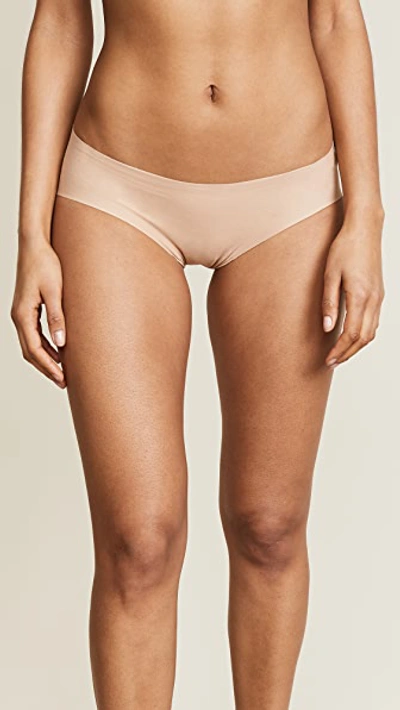 Shop Commando Cotton Bikini Briefs Almond