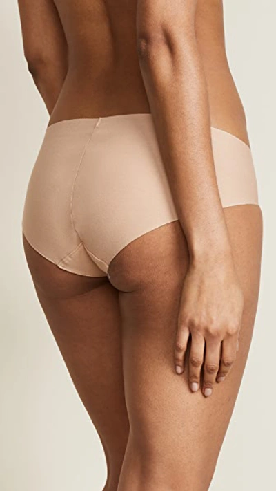 Shop Commando Cotton Bikini Briefs Almond